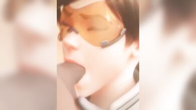 The Temptation of Blacked Hentai MILF, Starring Ms. Tracer