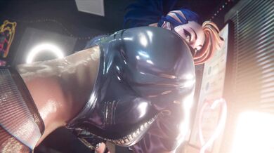 'Lustful Riding with the Kali Maiden - Akali Cowgirl Outfit 2 Megaera'