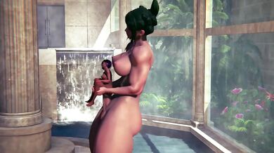 WATCH AS THESE TWO HOT SIRENS DRIP WITH DESIRE, EXPLORING EVERY CREVICE OF ONE ANOTHER'S BODIES IN THIS PERVERTED ROMANCE!