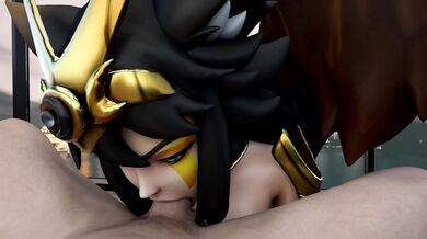 "Experiencing the Ultimate Tongue-Fucking with Io and her Golden Deepthroating Abilities!"