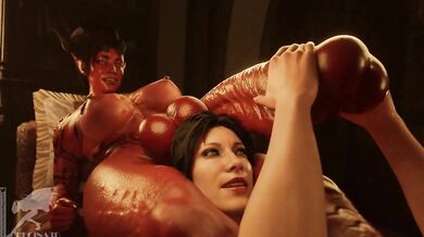 "Pornstars Sasha and Karla (Regina3D) in Hot Anal Action".