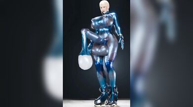 'Sexy Samus is getting horny and ready to fuck.'