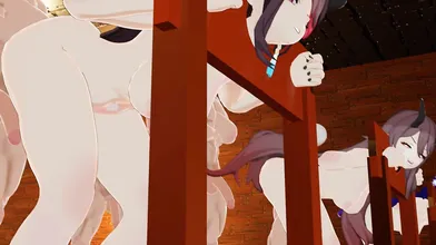 'Sexualized Hentai with Chains, Whips and Devilish Pleasure'