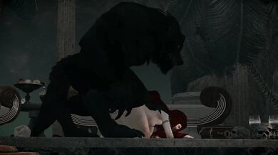 'Getting ready to be ravaged by the Big Bad Wolf in your Red Hood?'