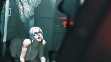 'Black Cat & Lizard [Pregnant] [Zmsfm]'