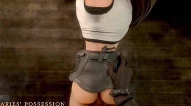 'Sexy Lingerie Model on Office Chair - Mid-Afternoon Fantasy'