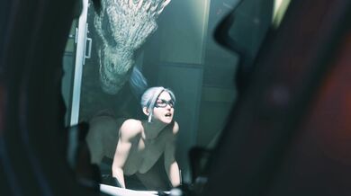 "Sexy Black Cat & Lizard Make Love with Pubic Hair Tickling in a Fantasy World [ZMSFM]"