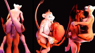 'nala and simba's steamy sex life [the end ][]'