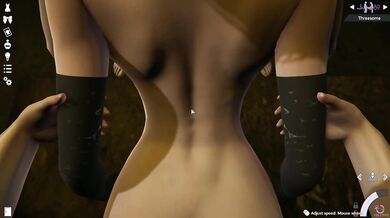 'Big Breasted Bimbo Gets Double Penetrated by Two Hungry Guys'