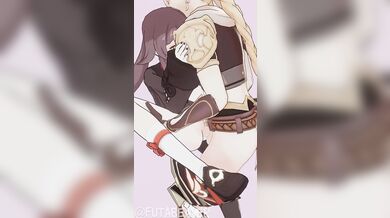 'Hentai Carrying Sex with Futaba Beaver'