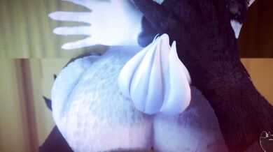 'Two Soft and Fluffy Boys Get It On with Asriel and Ralsei in a Gay PMV'