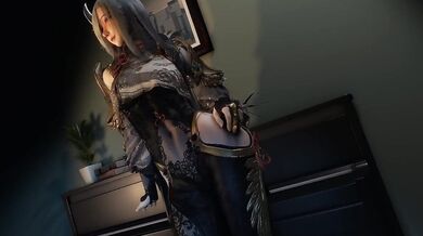 "Tempted by the New Maid in Town, Shenhe Can't Resist Her Charms and Ends Up Giving In to Her Desires"