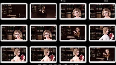 "An Intense Study Session at the Library - Emma and her Hot Librarian"