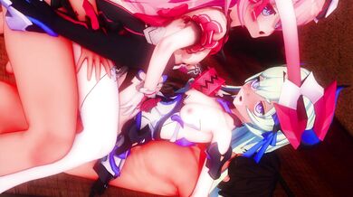 "Beautiful Lady and Dirty Nerd"