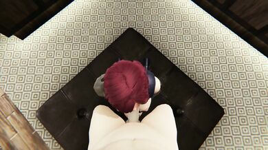 Katarina gets down on her knees and sucks your cock until you cum all over her face!