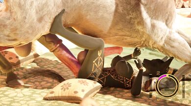 'Centariot: The Tail-end of a Centaur and a Futa Wolf's Fornication!'