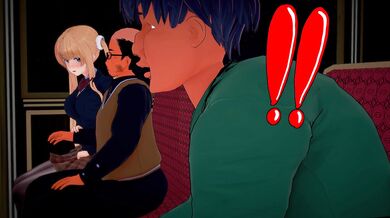 "Crazy Hot Spring Nympho Ra*pe: Mahiru and Shiina Get Taken by a Peh-Koi Lover!"