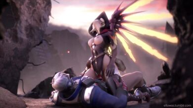 "Tears of Joy: A Mercy Overwatch PMV Handclap Hentai Video"