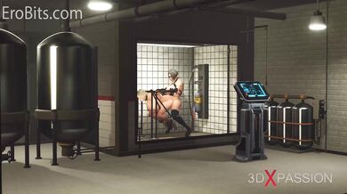 'MILK MAID'S FUTANARI BDSM SEXPERIMENTS ON CURVY GIRL'