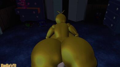 "Eye-popping Toy Chica Doggy POV Hentai Romp!"