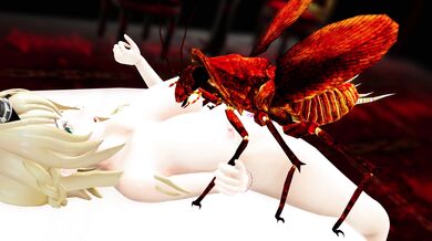 "Cumming On A Roach Hotel Bed With Blonde Kancolle (4K)"