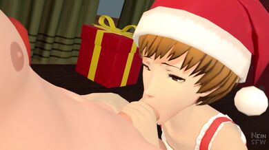 "Snowballin' with the Snow Bunnies: Chie and Yukiko's Winter Wonderland Adventure"
