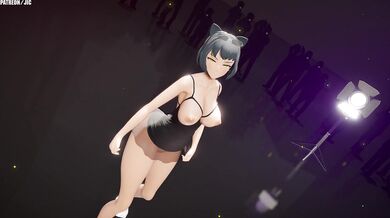 'RWBY - Blake's Dancing Seduction (Wiggle Wiggle Remix)'