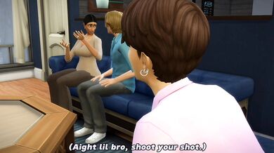 I met her family, and I was so nervous that Grandma liked women too much.