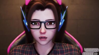 "Assassin's Creed: D.Va's Postural Perfection - A Hentai Anime Video"