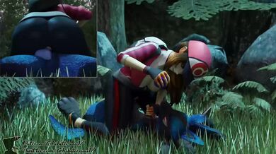 Rewritten: "Female Trainer Dominates Lucario in Sensual Hentai Porn Video"