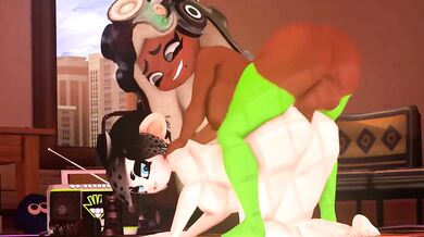 "The Octopus and the Virgin: Marina Loves to Fuck a Girl with Eight Tentacles"