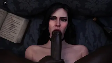 The hottest BBC babe in the land, Yennefer is here to give you a close up blowjob like no other!