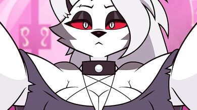 "Luna's Sensual Kiss on Your Neck"