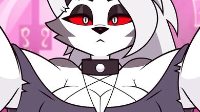 "Luna's Sensual Kiss on Your Neck"