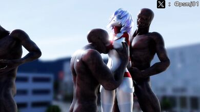 "Ultragirl takes the lead in rescuing her companion from certain doom."