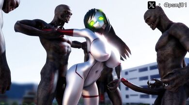 "Ultragirl takes the lead in rescuing her companion from certain doom."