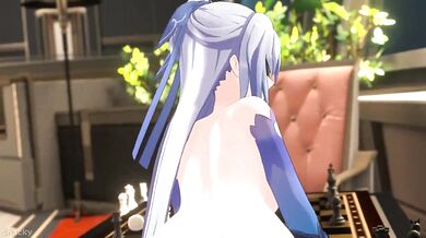 "Watch Jing Liu get fucked in the ass by her sound producer, Snacky"