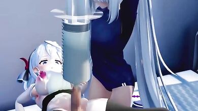 "Futanari Doctor's Tough Patients - Part 1: Health Checkups and Exams"