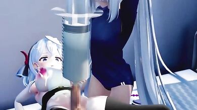 "Futanari Doctor's Tough Patients - Part 1: Health Checkups and Exams"