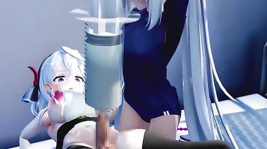 "Futanari Doctor's Tough Patients - Part 1: Health Checkups and Exams"