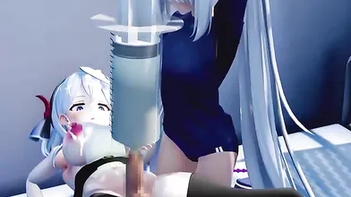 "Futanari Doctor's Tough Patients - Part 1: Health Checkups and Exams"