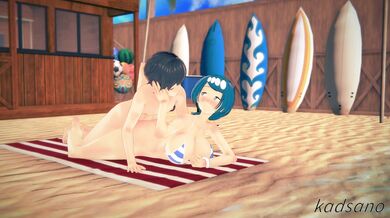 'Sexy babes in their swimwear, wild and free'