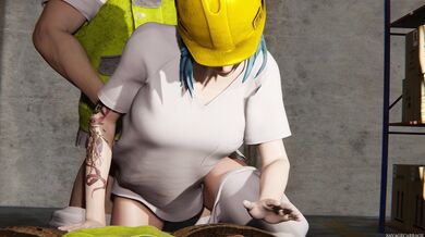 'Chloe's after-school warehouse job turns into a savage cabbage.%'