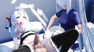 '"Hardcore" futa health exams: the final examination, part 3'