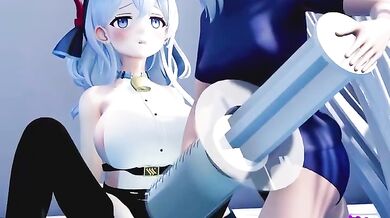 "Unconventional Exams: The Futanari Doctor's Office Visit"