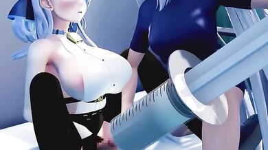 "Unconventional Exams: The Futanari Doctor's Office Visit"