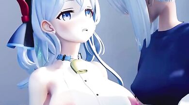 Futanari doctors take on futa patients in hardcore exam room action!