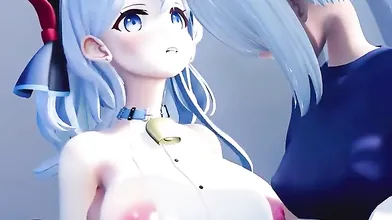 Futanari doctors take on futa patients in hardcore exam room action!
