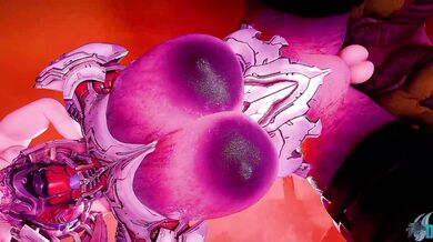 Hentai MILF 3D Khan gets a HUGE BLACK COCK up her tight ass!