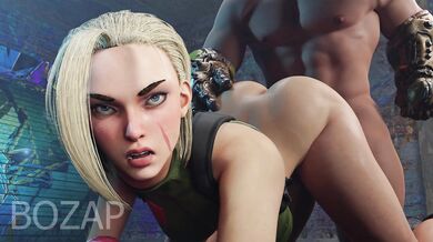 "Cammy Gets Double Penetrated and Facialized in a BDSM Dungeon"